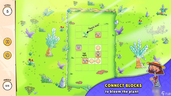 方块拼图游戏《Bloom a puzzle adventure》Steam页面开放 发行日期待定