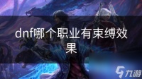 dnf哪个职业有束缚效果