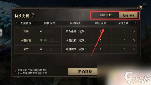 猎魂觉醒如何增加特技点 猎魂觉醒极速狩猎特技支援点怎么获得