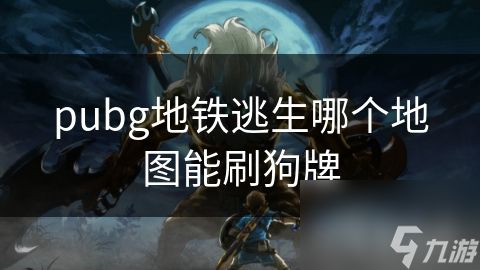 pubg地铁逃生哪个地图能刷狗牌