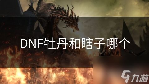 DNF牡丹和瞎子哪个