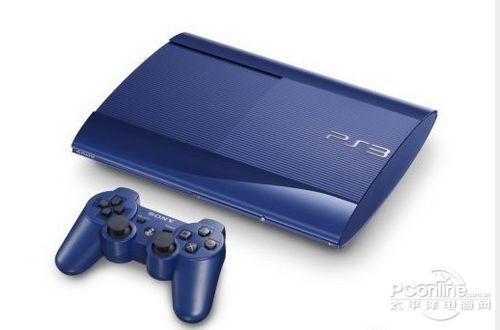 PS3 SLIM4012版500G蓝色游戏机