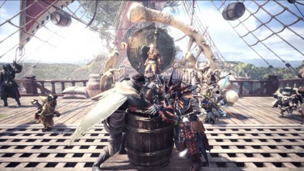 Monster Hunter World Arm Wrestling