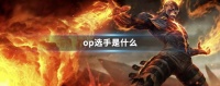 op选手是什么 OP选手含义解释