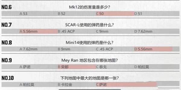 pubg重返故地答题答案大全 pubg知识竞赛全题目答案汇总[多图]图片2