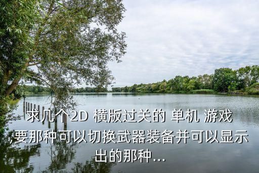 求几个2D 横版过关的 单机 游戏,要那种可以切换武器装备并可以显示出的那种...