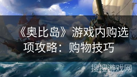 《奥比岛》游戏内购选项攻略：购物技巧