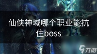 仙侠神域哪个职业能抗住boss