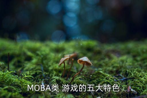 MOBA类 游戏的五大特色