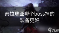 泰拉瑞亚哪个boss掉的装备更好