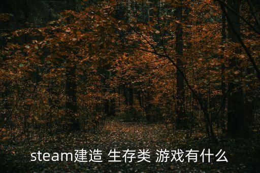 steam建造 生存类 游戏有什么