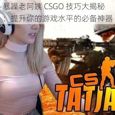 暴躁老阿姨 CSGO 技巧大揭秘：提升你的游戏水平的必备神器