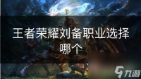 王者荣耀刘备职业选择哪个