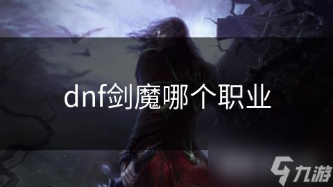 dnf剑魔哪个职业