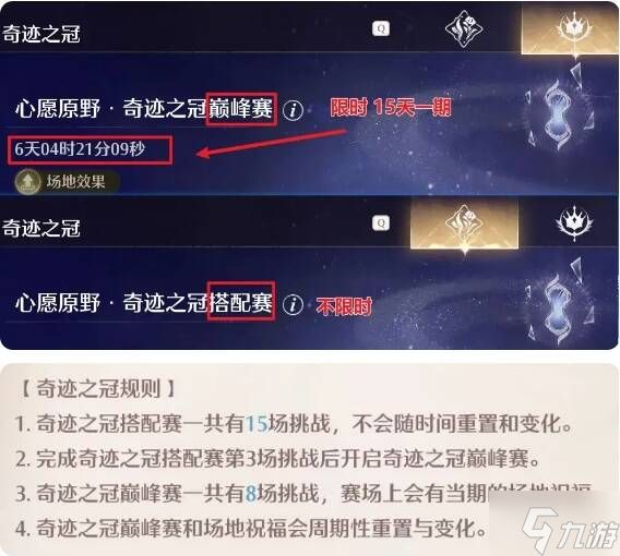 无限暖暖奇迹之冠巅峰赛第1-8关三星通关攻略大全