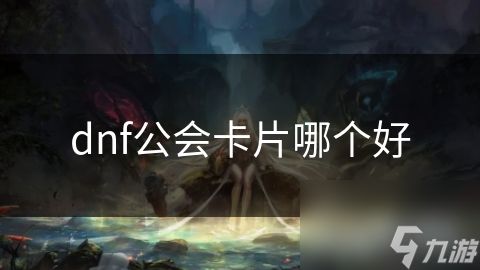 dnf公会卡片哪个好