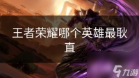 王者荣耀哪个英雄最耿直