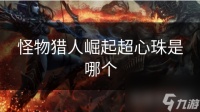 怪物猎人崛起超心珠是哪个