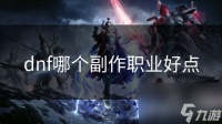 dnf哪个副作职业好点
