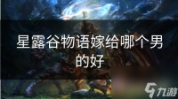星露谷物语嫁给哪个男的好