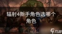 辐射4新手角色选哪个角色