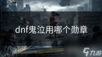 dnf鬼泣用哪个勋章