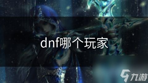 dnf哪个玩家
