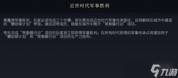 《文明7》近世时代军事胜利概念介绍