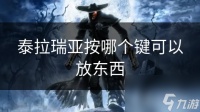 泰拉瑞亚按哪个键可以放东西