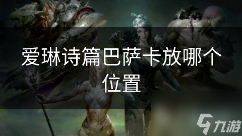 爱琳诗篇巴萨卡放哪个位置