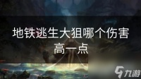 地铁逃生大狙哪个伤害高一点