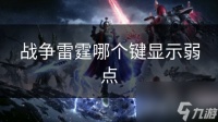 战争雷霆哪个键显示弱点
