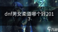 dnf男女柔道哪个好2017