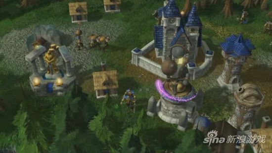 用星际2引擎重制魔兽3