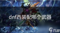 dnf西装配哪个武器