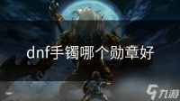 dnf手镯哪个勋章好