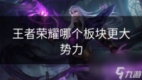 王者荣耀哪个板块更大势力