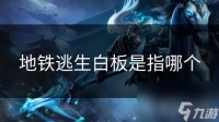 地铁逃生白板是指哪个