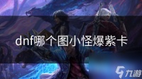 dnf哪个图小怪爆紫卡