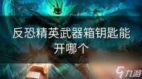 反恐精英武器箱钥匙能开哪个