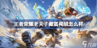 王者荣耀老夫子藏狐褐绒怎么样 王者荣耀老夫子藏狐褐绒皮肤特效介绍