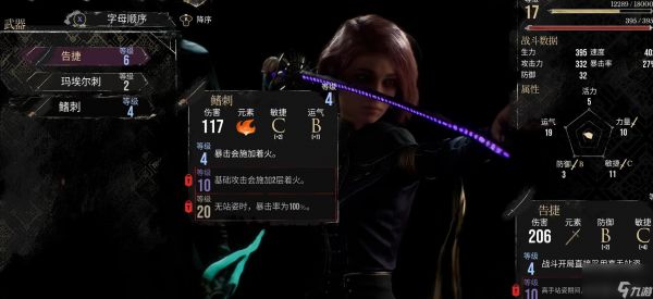 光与影33号远征队全角色加点建议