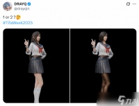 drayqin发布蒂法两种JK风格造型
