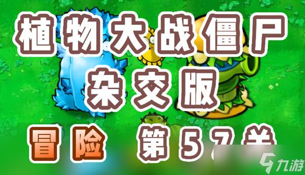 植物大战僵尸杂交版冒险57关怎么过