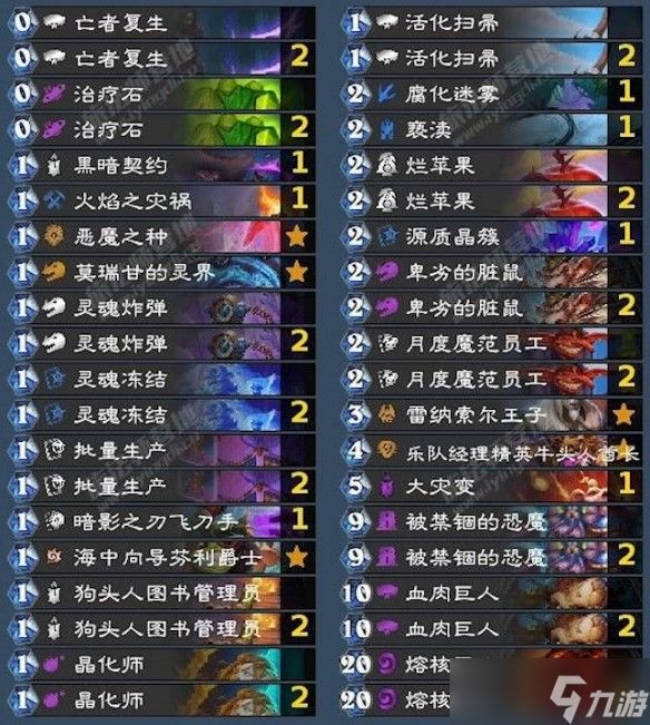 《炉石传说》狂野模式强力卡组推荐