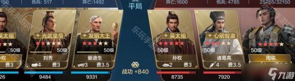 《世界启元》S10赛季孙权肉队搭配建议