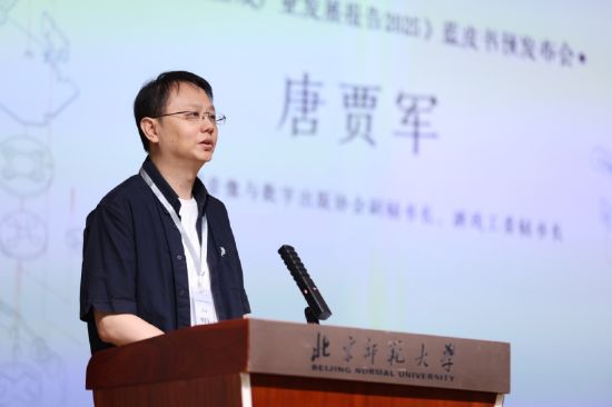 中国音像与数字出版协会副秘书长兼游戏工委秘书长 唐贾军