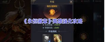 永恒徽章如何强化英雄