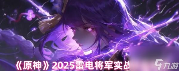 《原神》2025雷电将军实战技能解析