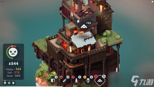 策略建造游戏《叠叠高城》在Steam正式上线